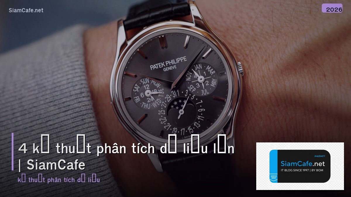 4 kỹ thuật phân tích dữ liệu lớn