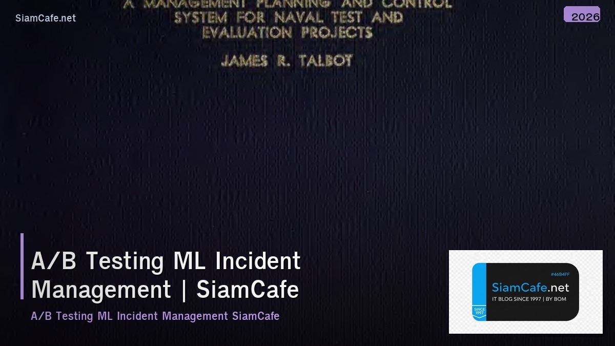 ab testing ml incident management