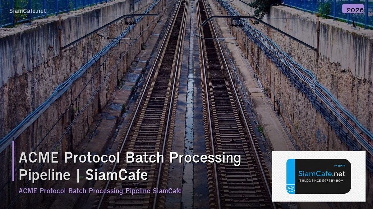 acme protocol batch processing pipeline