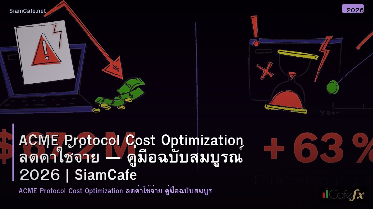 acme protocol cost optimization ลดคาใชจาย