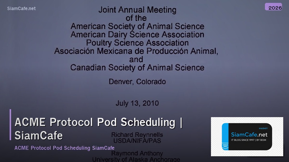 acme protocol pod scheduling