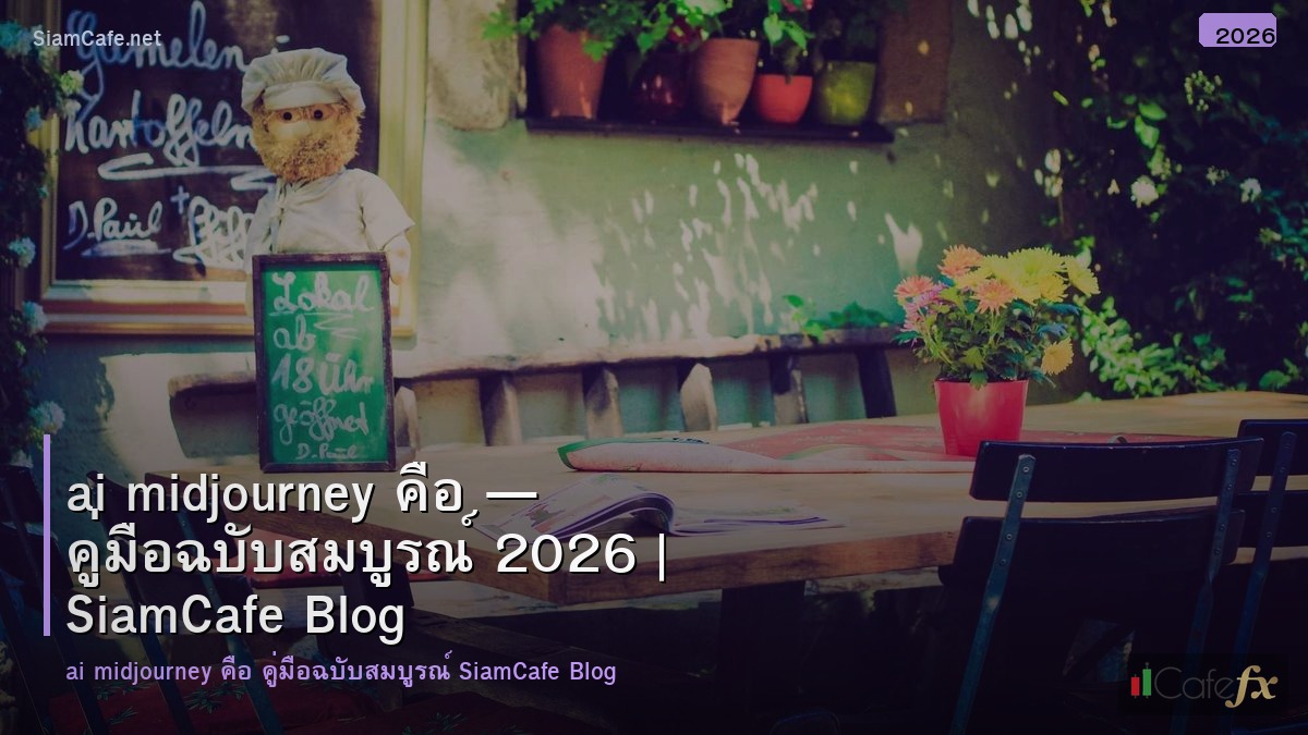 ai midjourney คอ