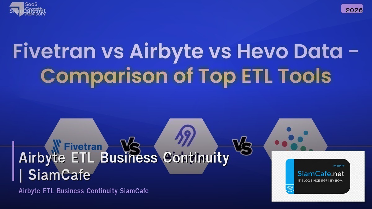 airbyte etl business continuity