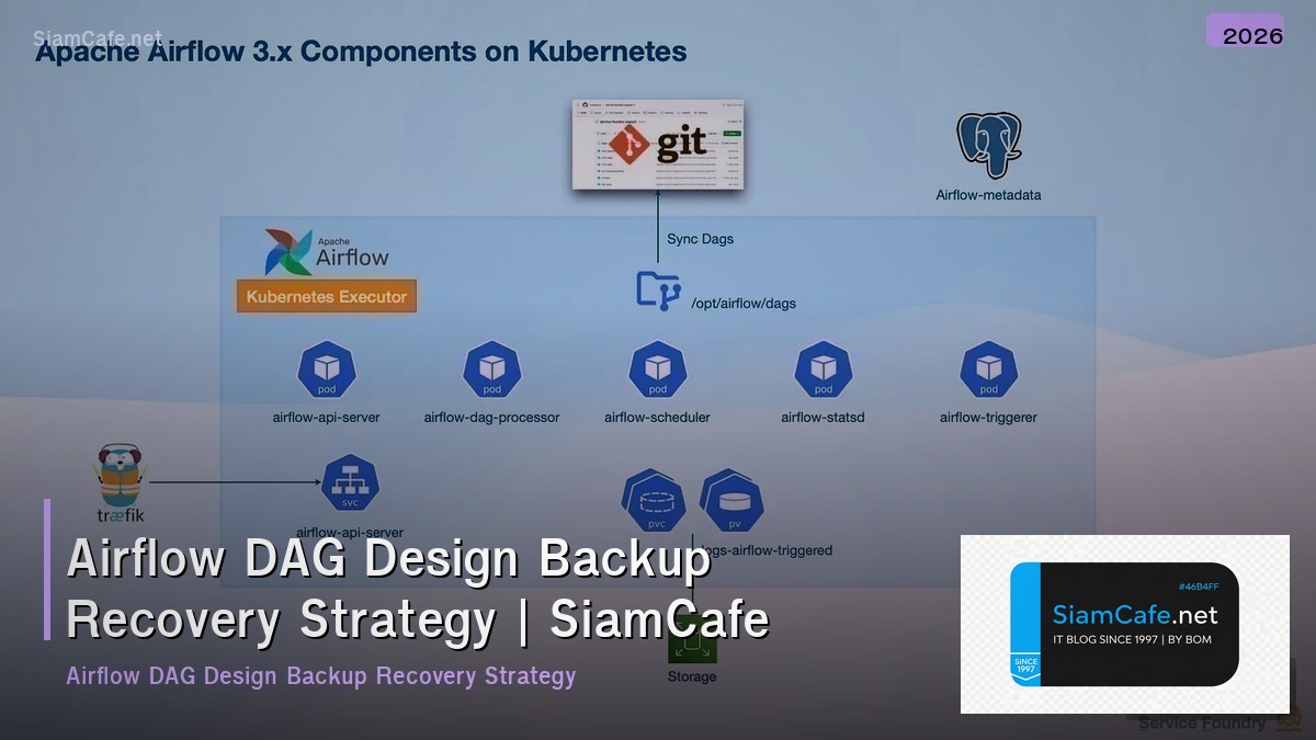 airflow dag design backup recovery strategy