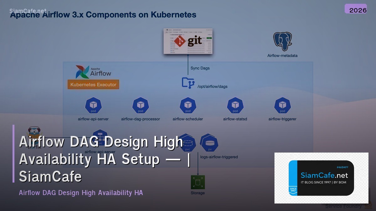 airflow dag design high availability ha setup