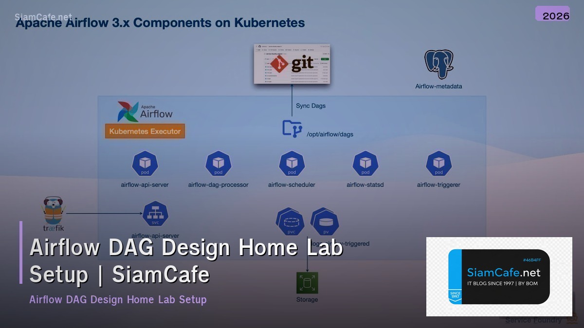 airflow dag design home lab setup