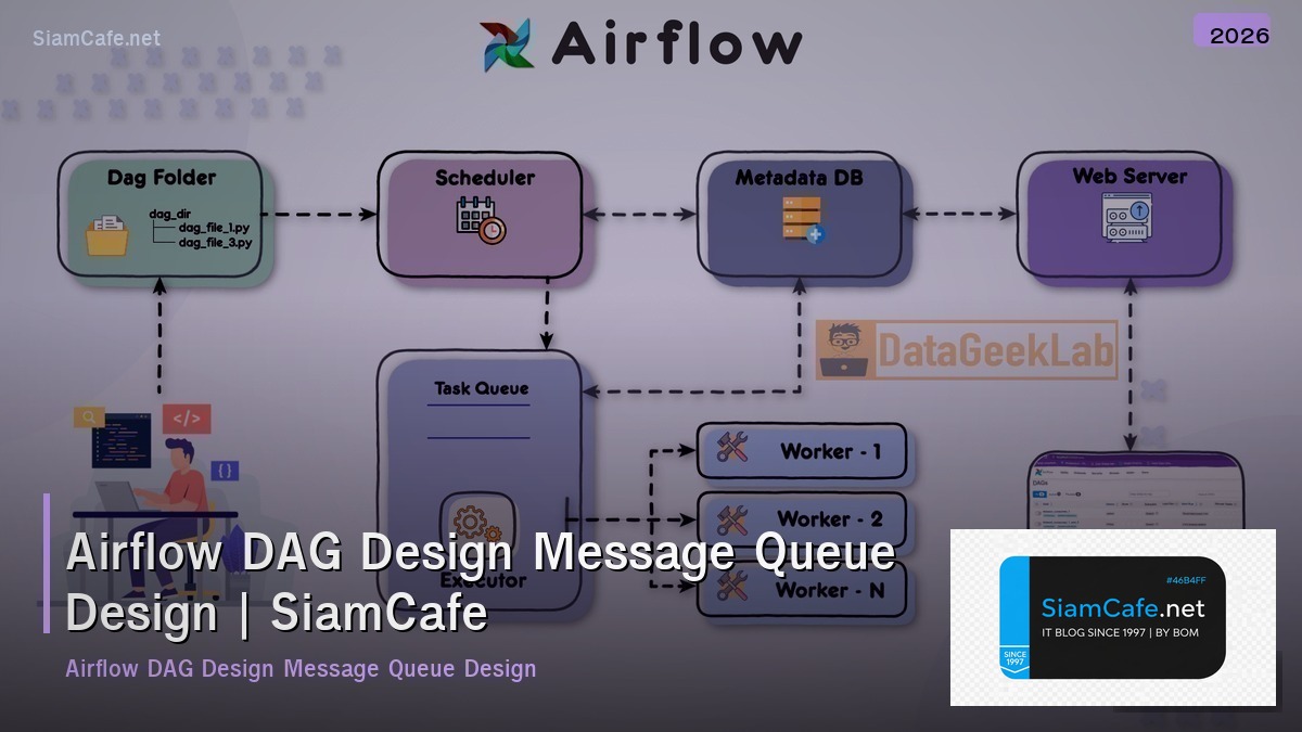 airflow dag design message queue design