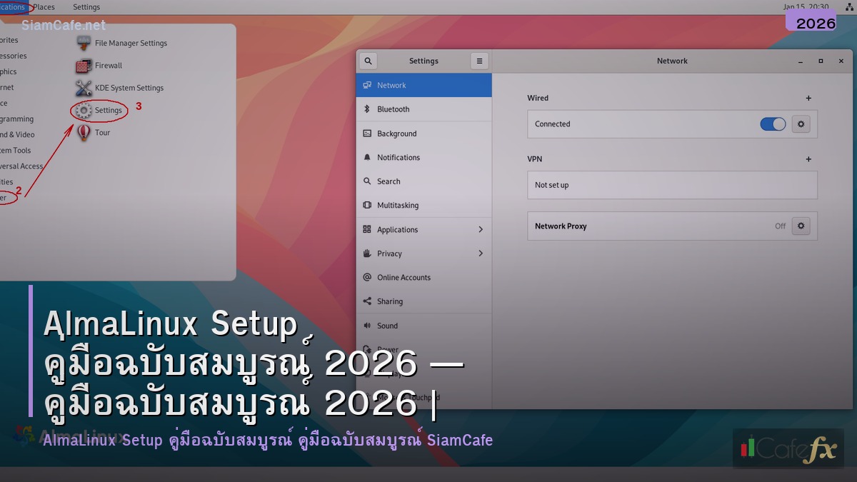 almalinux setup คมอฉบบสมบรณ 2026