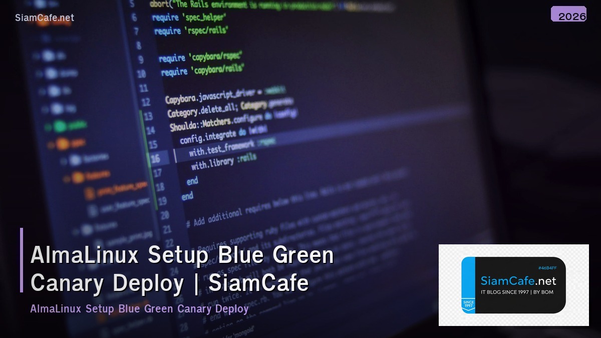 almalinux setup blue green canary deploy