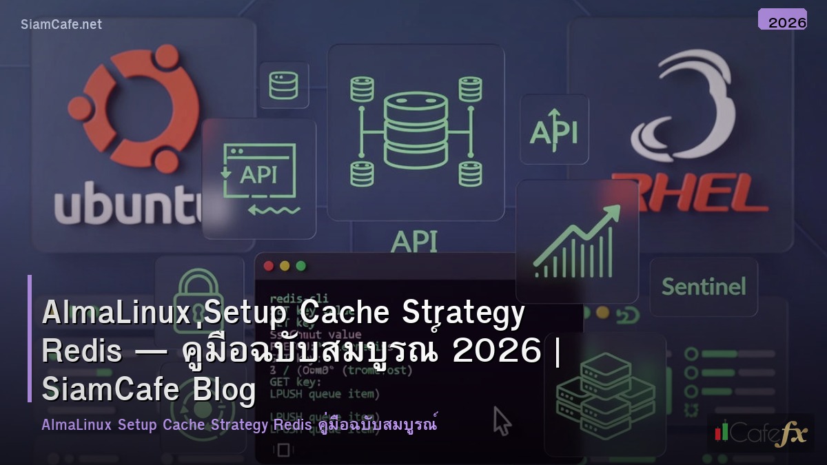 almalinux setup cache strategy redis