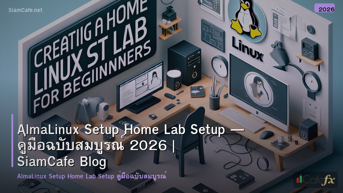 almalinux setup home lab setup