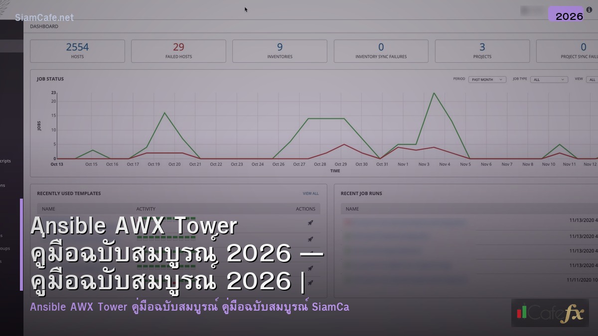 ansible awx tower คมอฉบบสมบรณ 2026