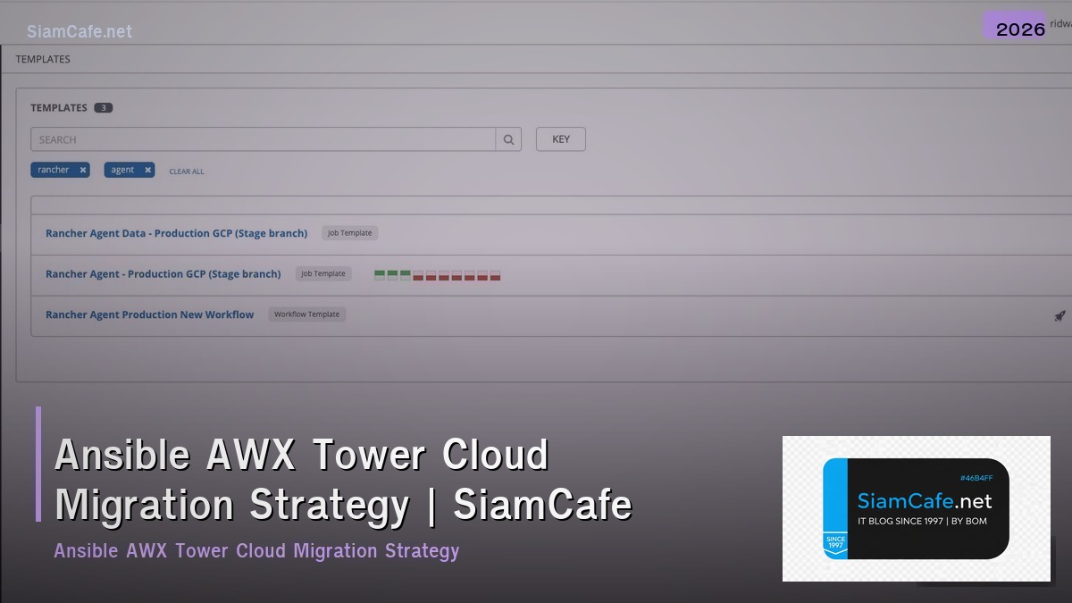 ansible awx tower cloud migration strategy