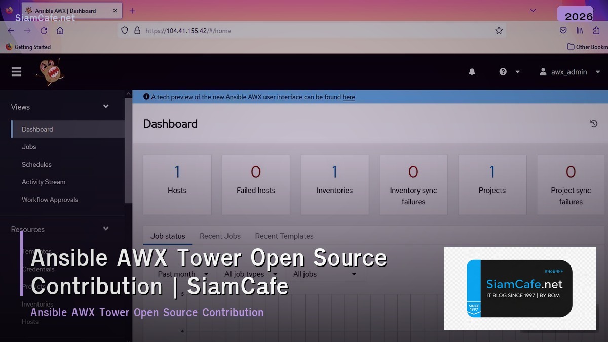 ansible awx tower open source contribution