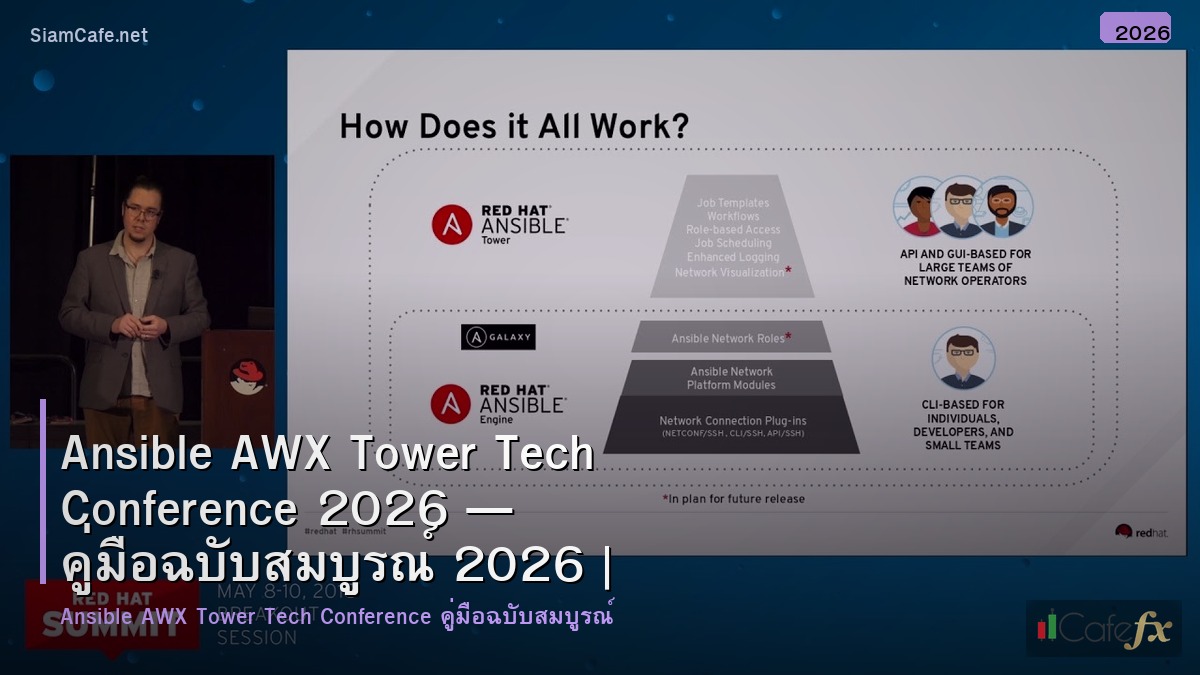 ansible awx tower tech conference 2026