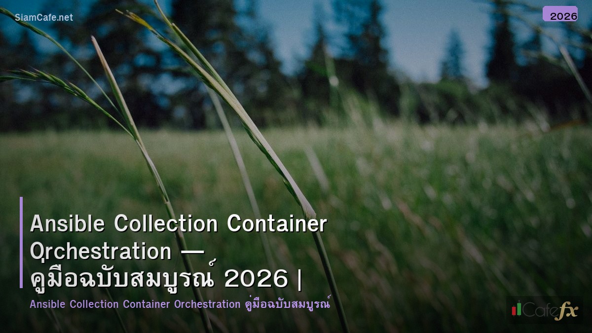 ansible collection container orchestration