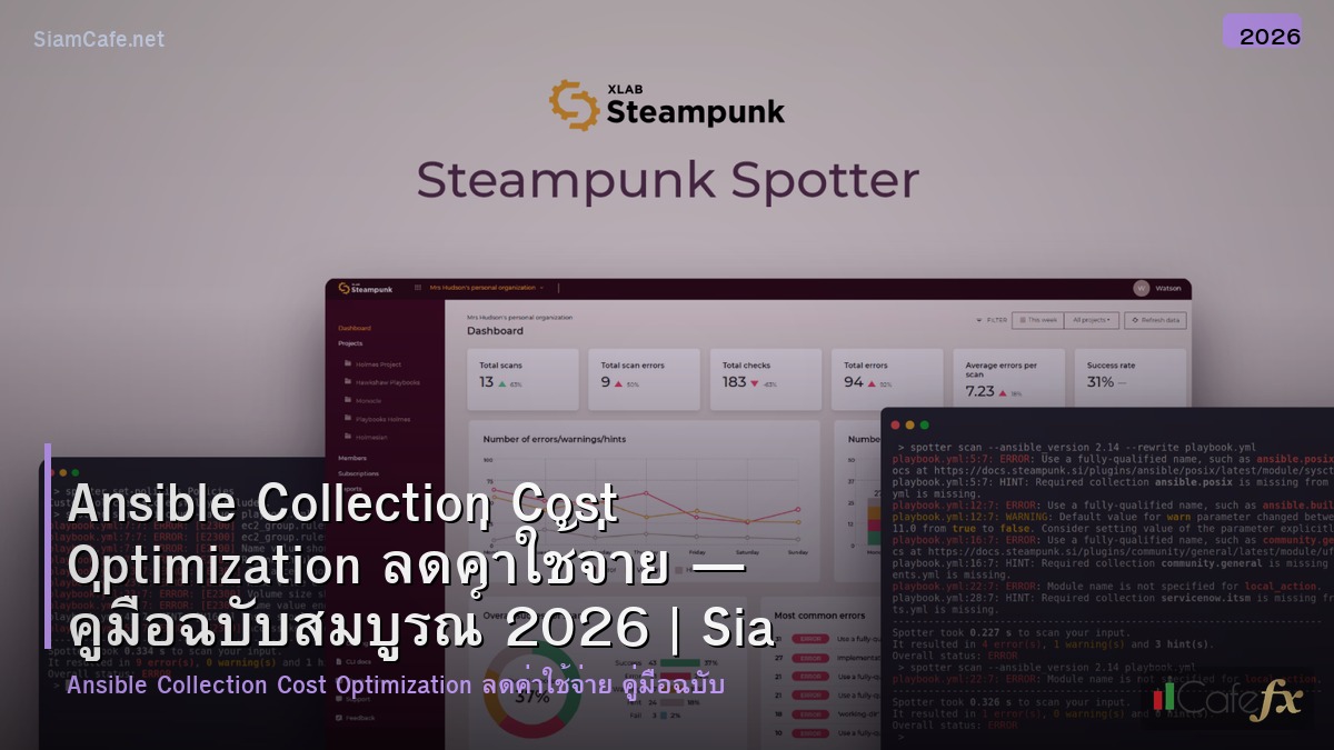 ansible collection cost optimization ลดคาใชจาย