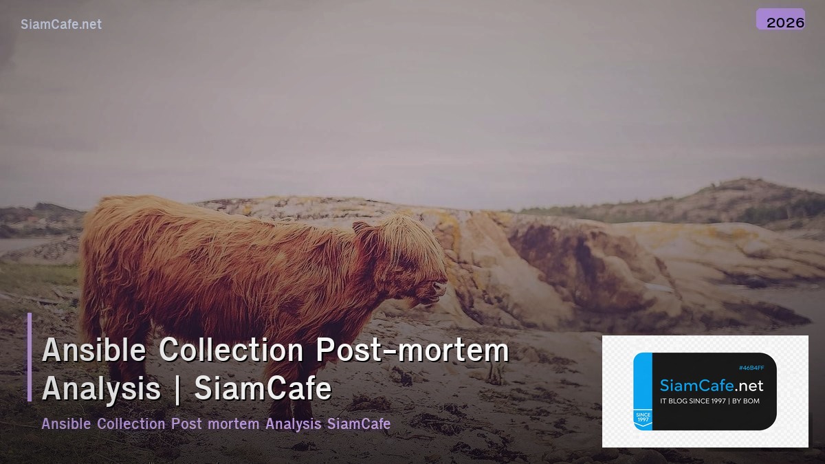 ansible collection post mortem analysis