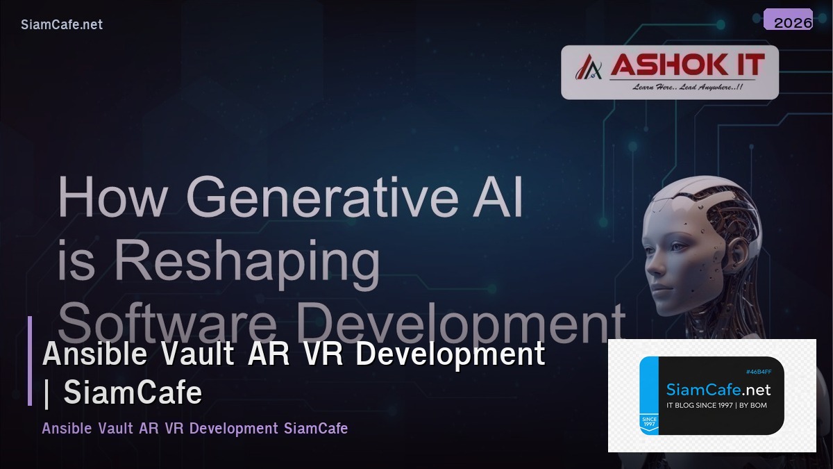 ansible vault ar vr development