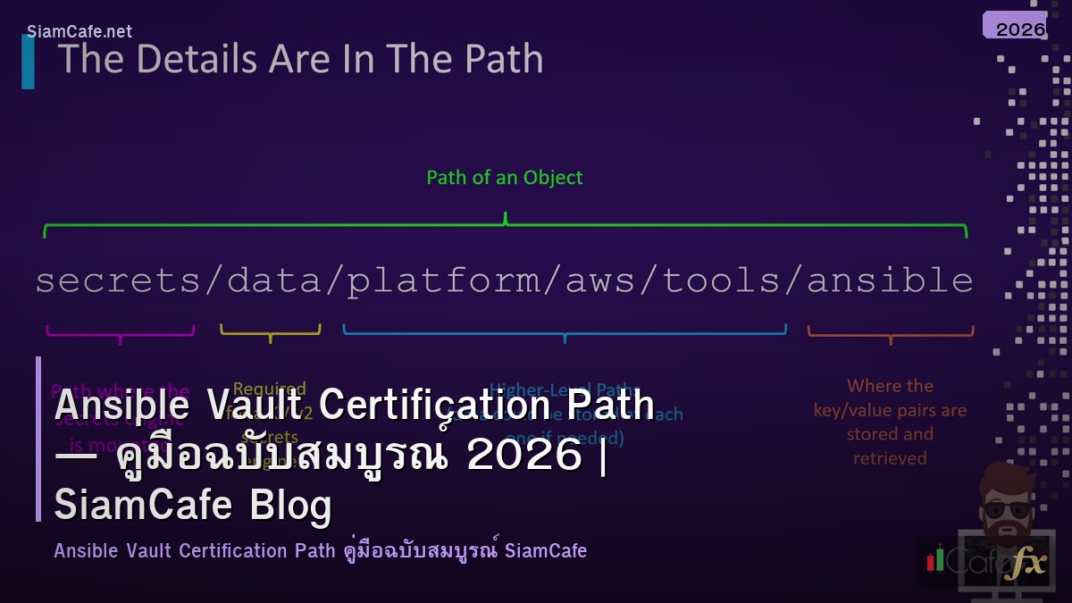 ansible vault certification path