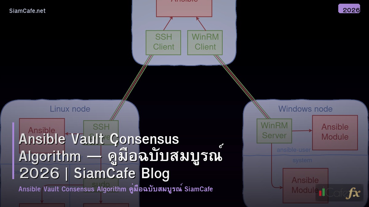 ansible vault consensus algorithm