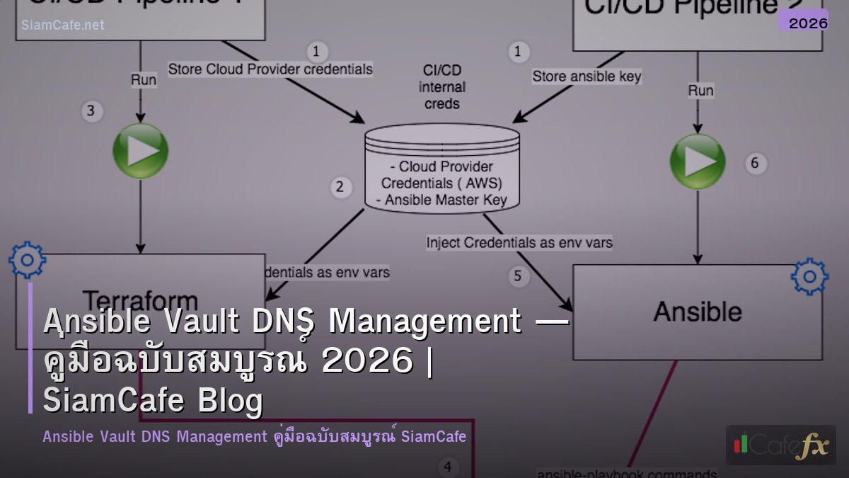 ansible vault dns management