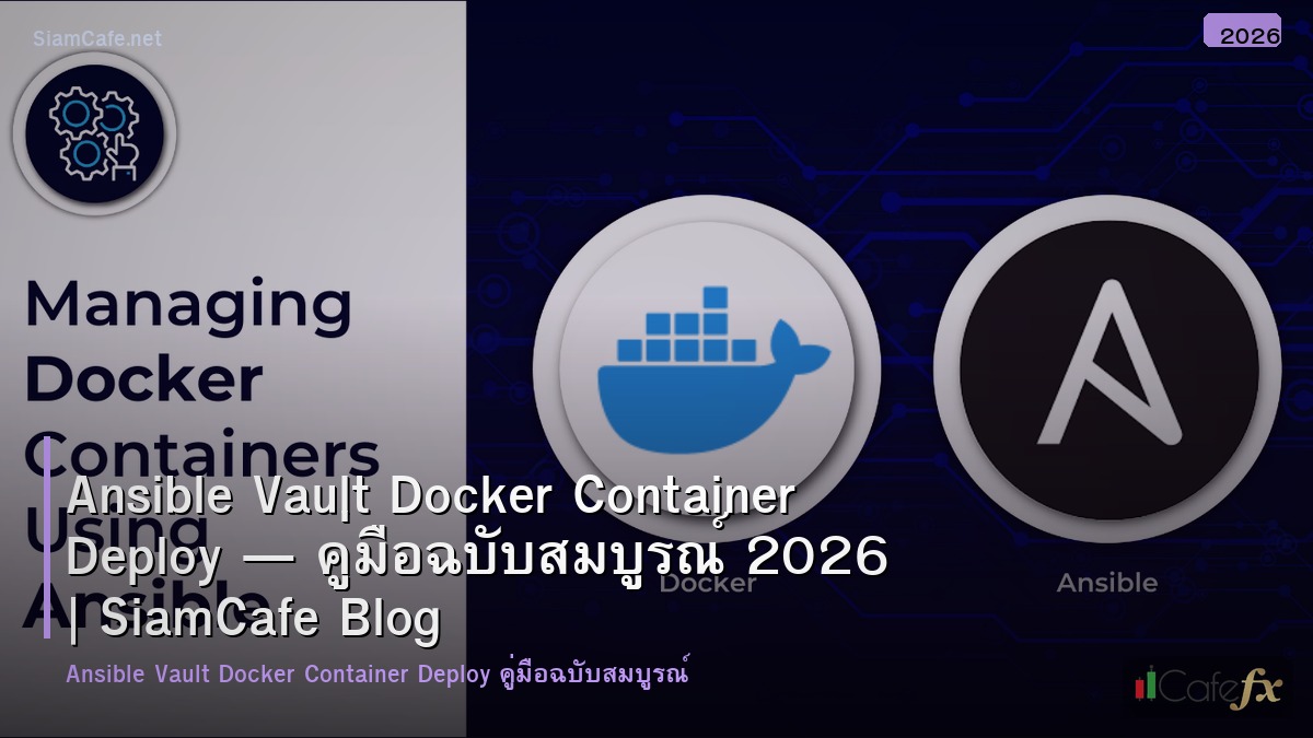 ansible vault docker container deploy