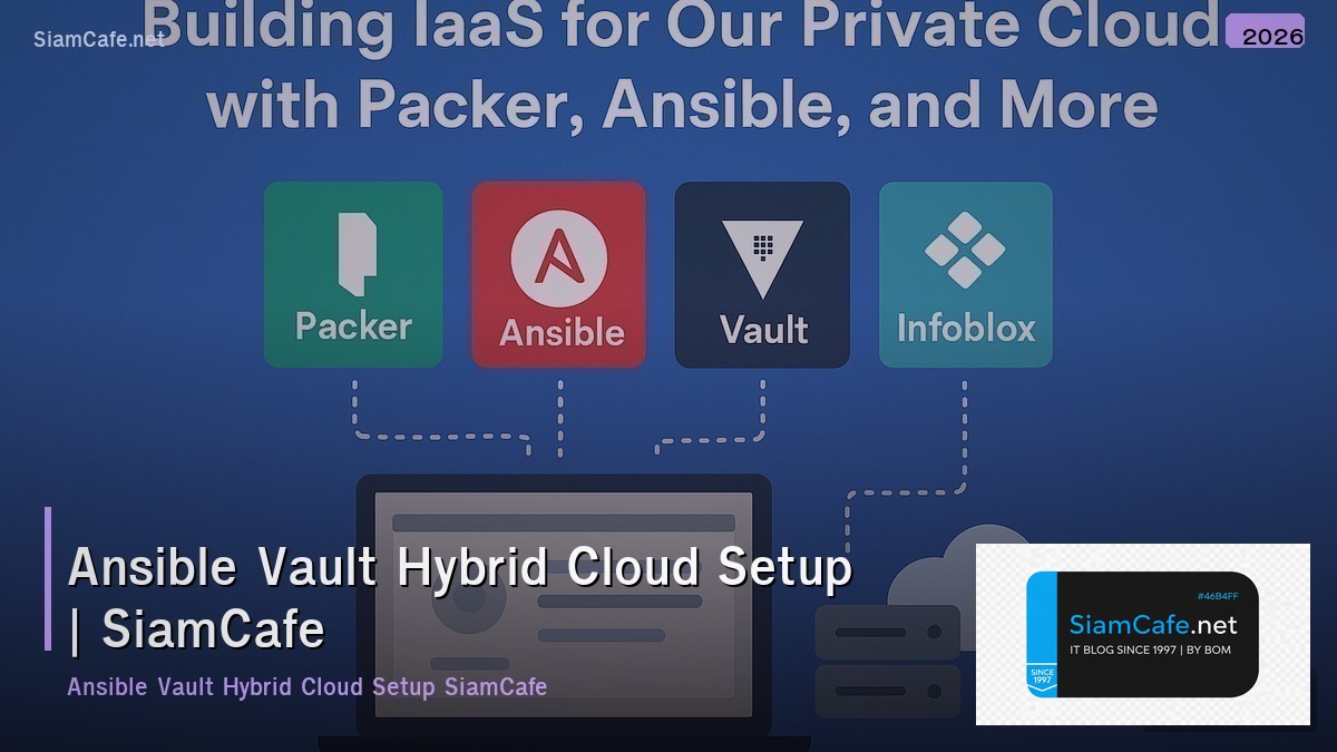 ansible vault hybrid cloud setup