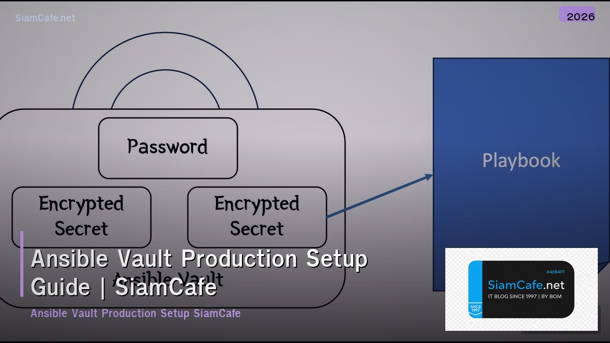 ansible vault production setup guide