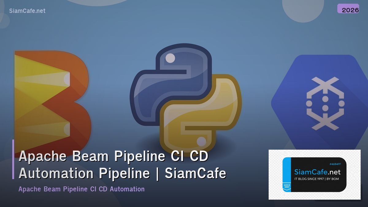 apache beam pipeline ci cd automation pipeline