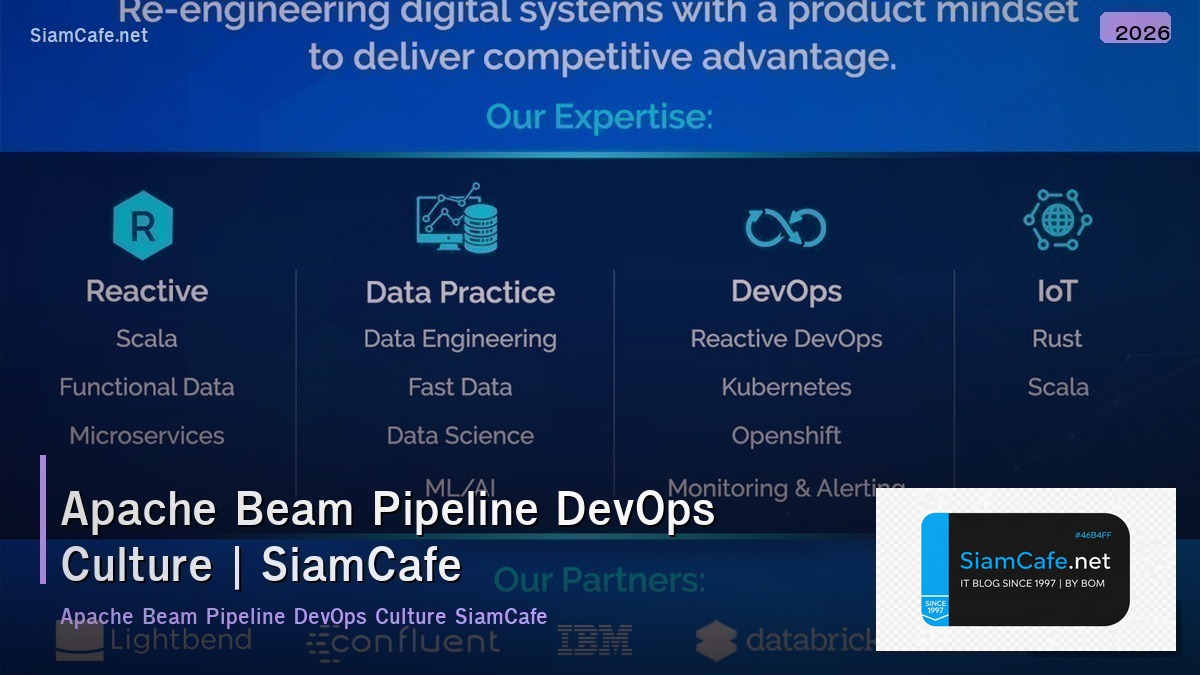 apache beam pipeline devops culture