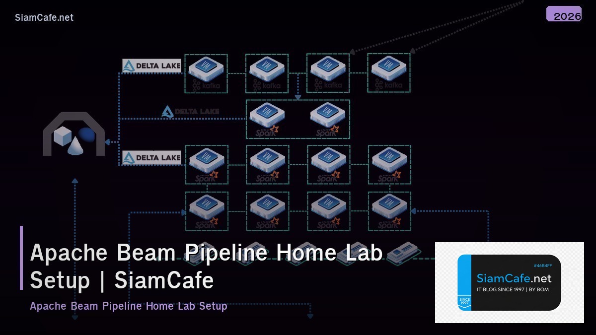 apache beam pipeline home lab setup