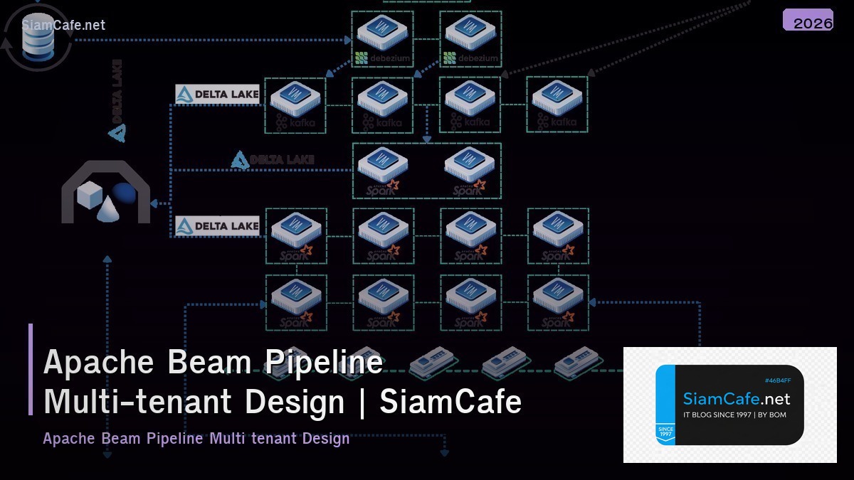 apache beam pipeline multi tenant design