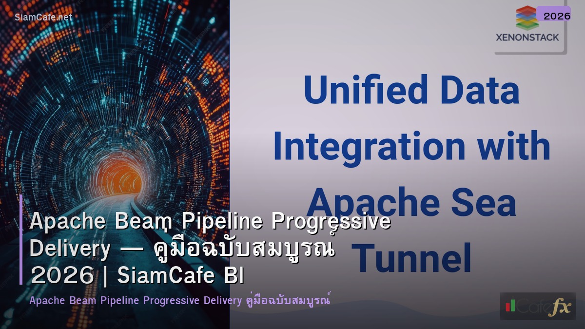 apache beam pipeline progressive delivery
