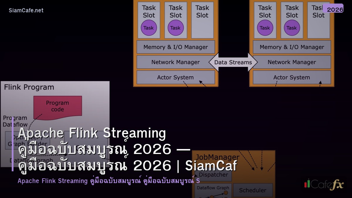 apache flink streaming คมอฉบบสมบรณ 2026