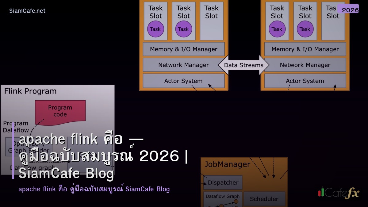 apache flink คอ