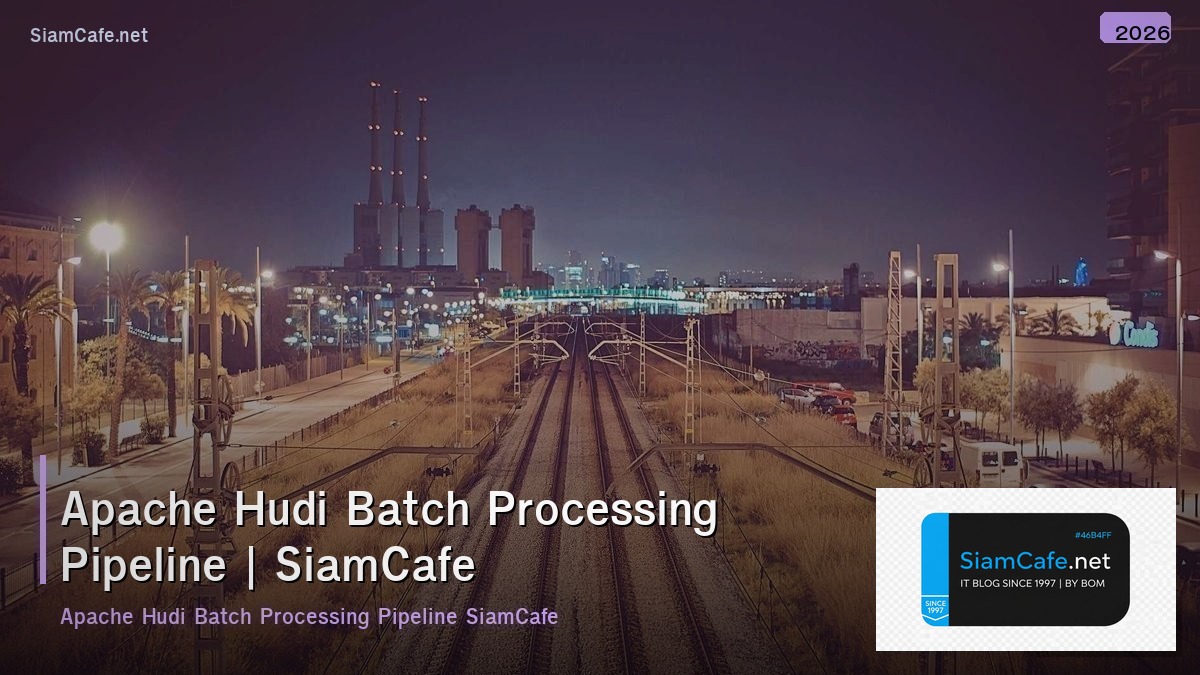 apache hudi batch processing pipeline