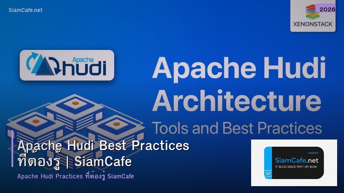 apache hudi best practices ทตองร