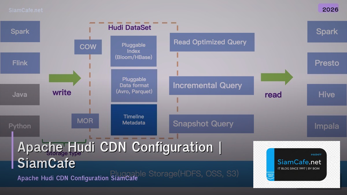 apache hudi cdn configuration