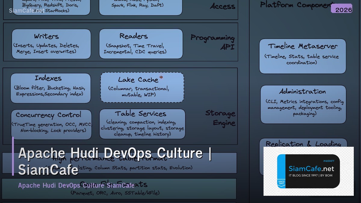 apache hudi devops culture