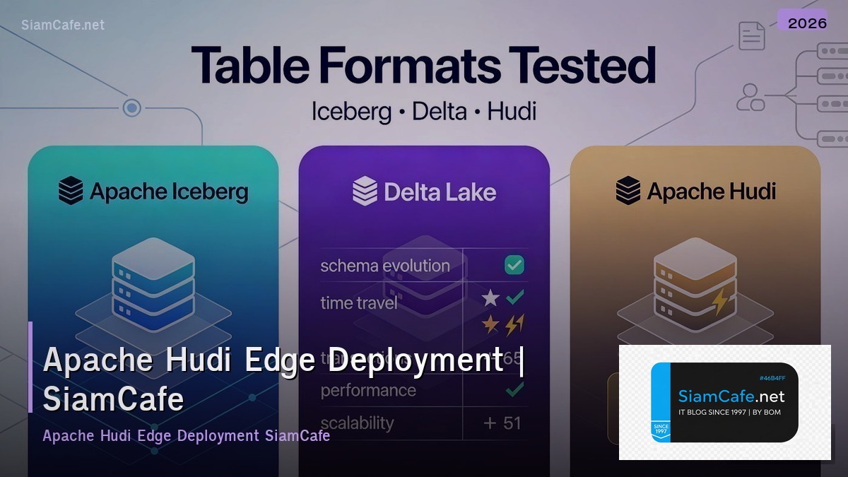 apache hudi edge deployment