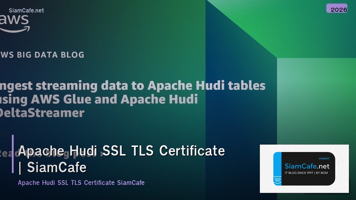apache hudi ssl tls certificate