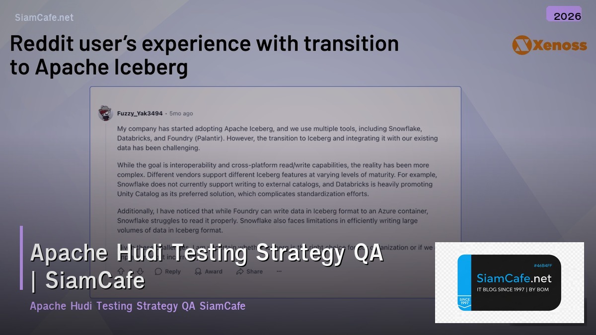 apache hudi testing strategy qa
