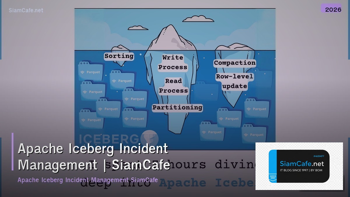 apache iceberg incident management