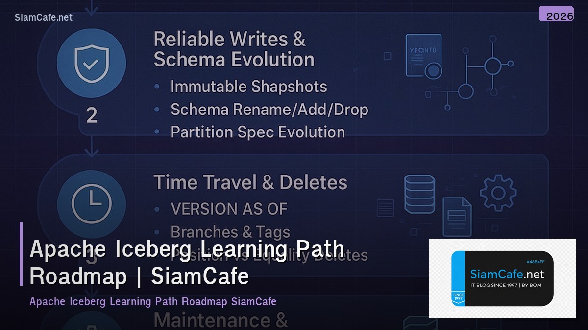apache iceberg learning path roadmap