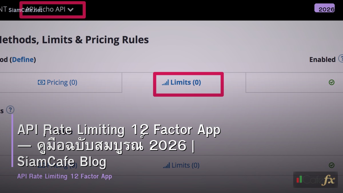 api rate limiting 12 factor app