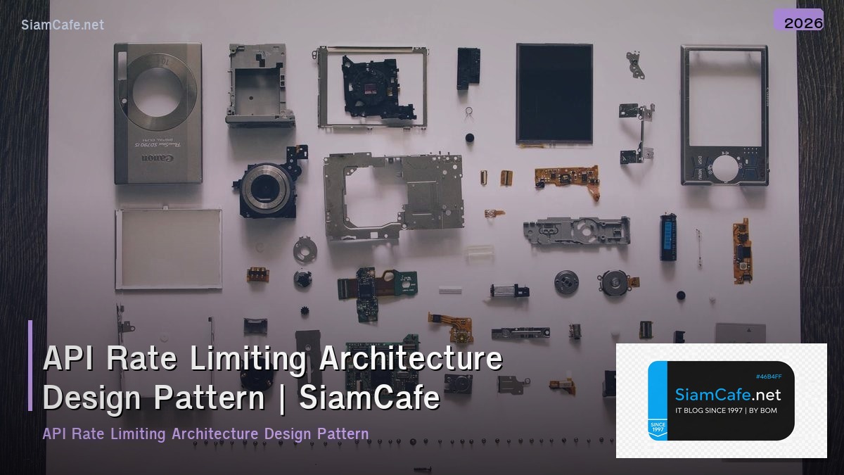 api rate limiting architecture design pattern