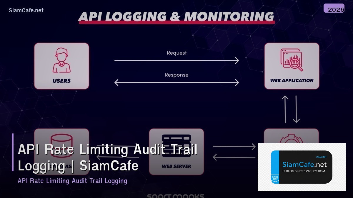 api rate limiting audit trail logging