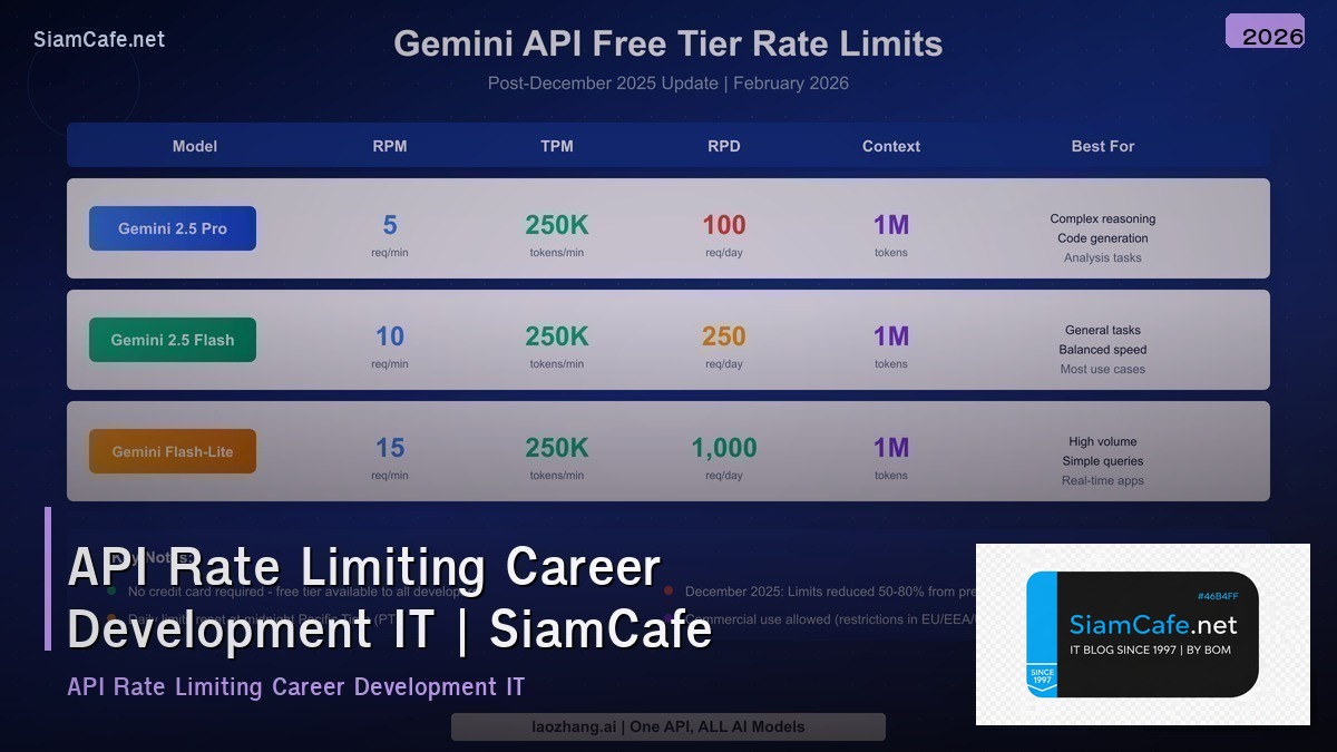 api rate limiting career development it