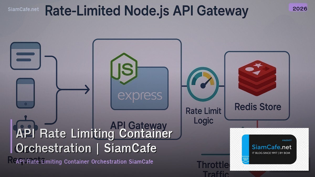 api rate limiting container orchestration